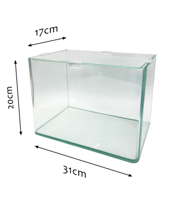 Aqua Gem Ecological High-definition Curved Glass Aquarium Fish Tank