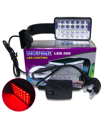 Hopar LED-300 Aquarium Light (Red)