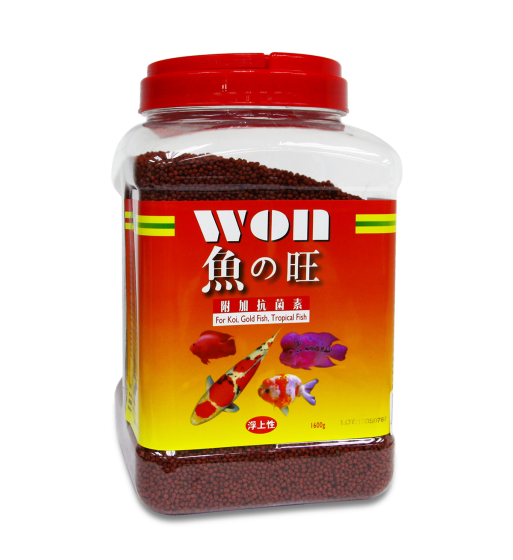WON Fish color enhancing food 1.6kg