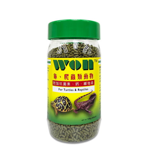 WON 龜/爬蟲類條糧 (細) 綠蓋 138g