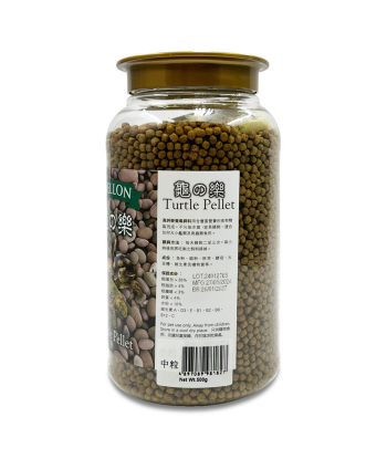 Wellon 龜之樂高鈣龜飼料 M 500g