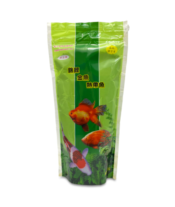 餵百達浮上性魚糧 小/中/大