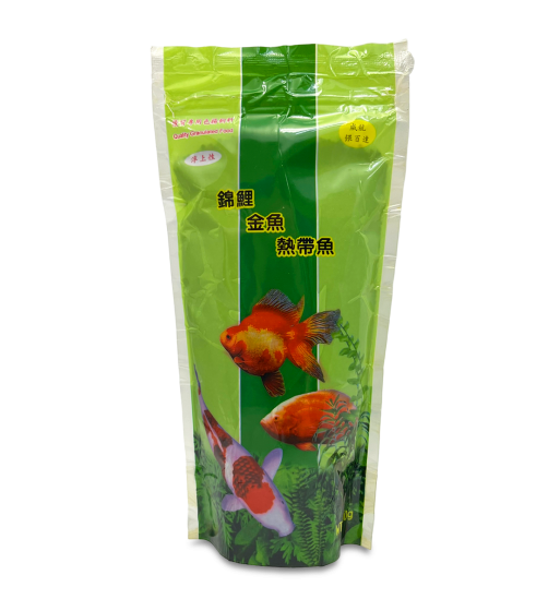 餵百達浮上性魚糧 小/中/大