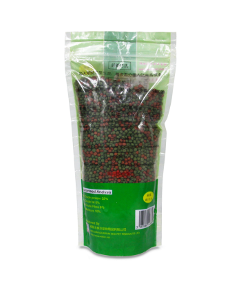 餵百達浮上性魚糧 小/中/大