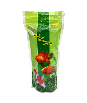 餵百達浮上性魚糧 小/中/大