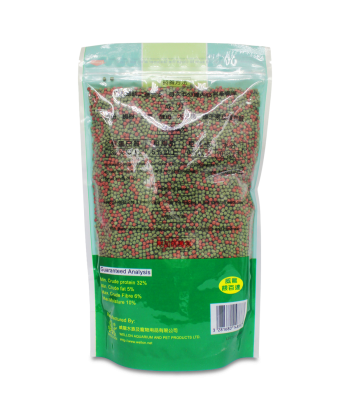 餵百達浮上性魚糧 小/中/大